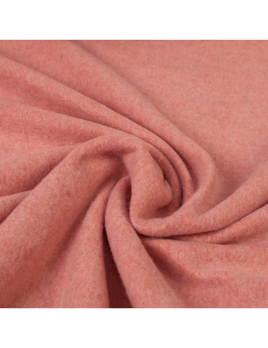 Tissu molleton uni orange