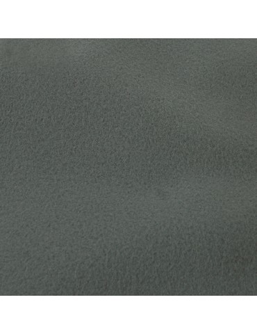 Tissu velours polaire uni blanc cassé