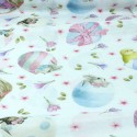 Tissu coton/polyester Pâques Tissu coton/polyester Pâques
