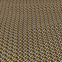 Tissu viscose géométrique jaune/noir