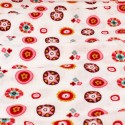 Tissu double gaze Fantaisie blanc Tissu double gaze Fantaisie blanc