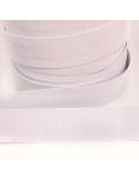 Elastique côtelé 40 mm blanc Elastique côtelé 40 mm blanc