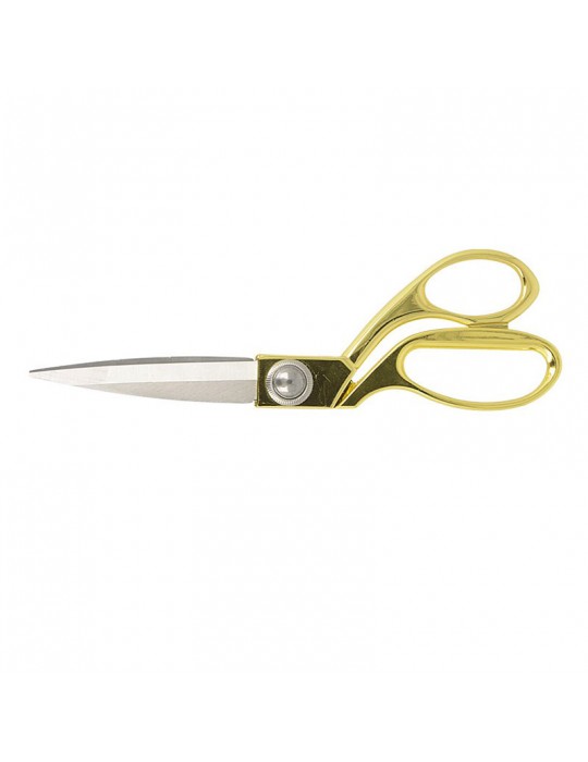 Ciseaux tailleurs or 20 cm doré