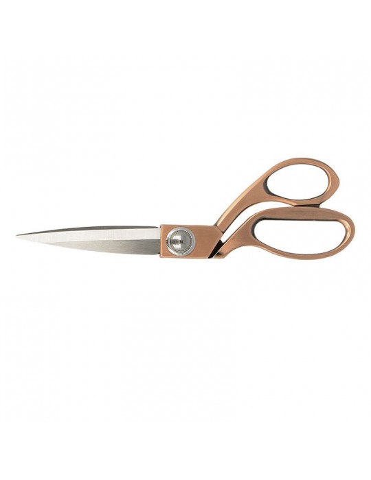 Ciseaux tailleurs or 20 cm bronze