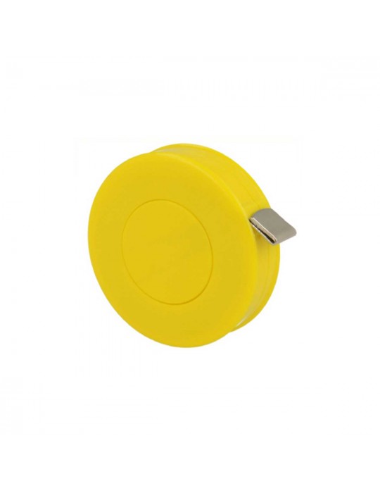 Mètre enrouleur 150 cm jaune