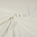 Tissu jersey maille côtelé écru Tissu jersey maille côtelé écru