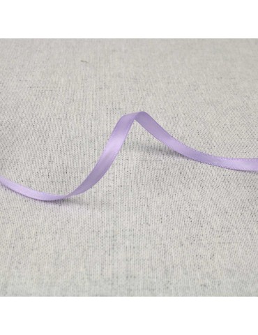 Ruban satin double face 6 mm violet