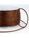 Cordon queue de rat 2 mm marron Cordon queue de rat 2 mm marron