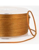 Cordon queue de rat 2 mm jaune Cordon queue de rat 2 mm jaune