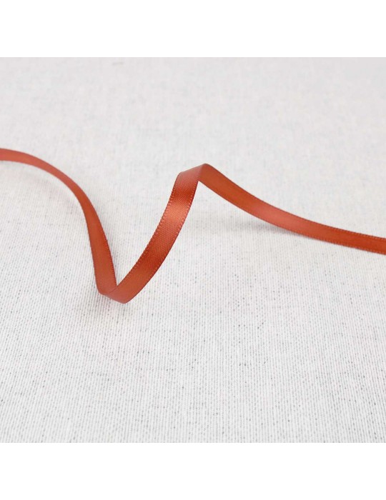 Ruban satin double face 6 mm violet