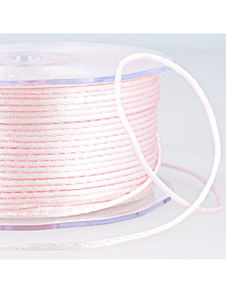 Cordon queue de rat 2 mm rose Cordon queue de rat 2 mm rose