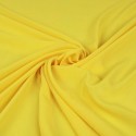 Tissu mousseline uni jaune