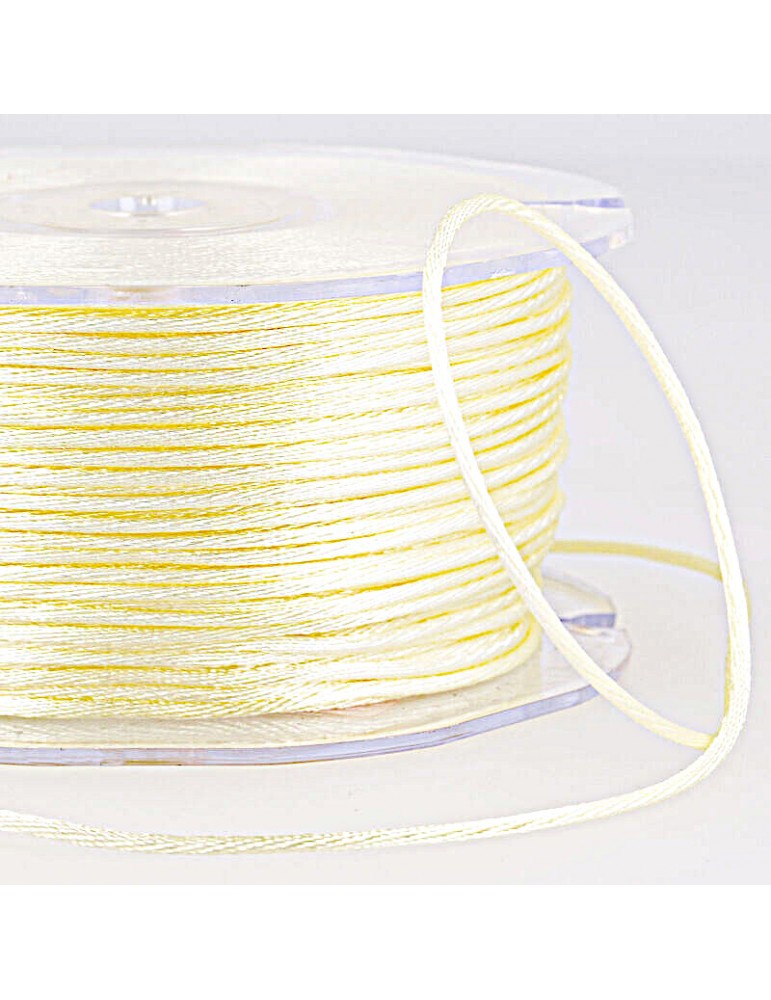 Cordon queue de rat 2 mm beige Cordon queue de rat 2 mm beige