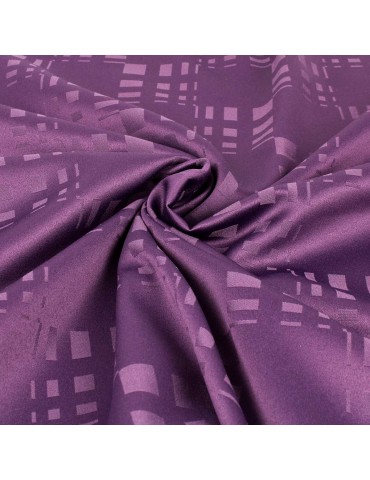 Coupon tissu antitaches 150 x 180 cm violet