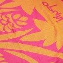 Fouta coton 100 x 200 cm rose