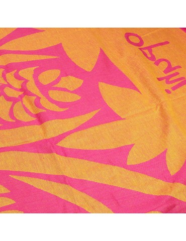 Fouta coton 100 x 200 cm rose