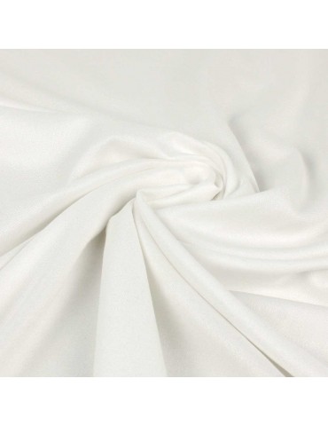 Coupon viscose uni blanc 150 x 140 cm