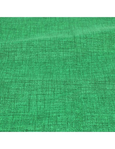 Coupon coton/polyester vert  50 x 138 cm