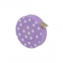 Mètre enrouleur à pois violet 150 cm