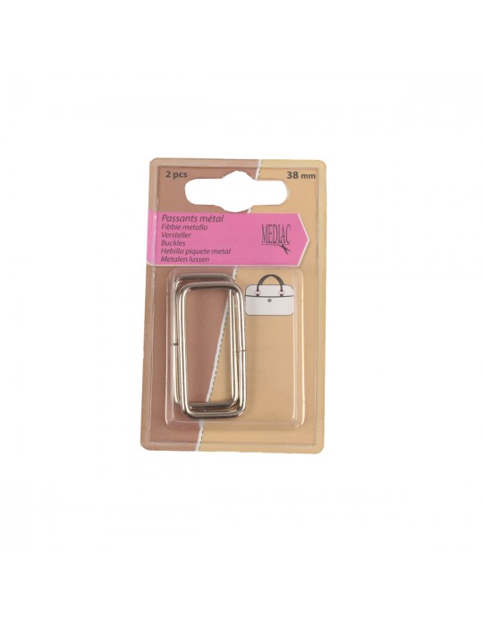 Passants en métal 38 mm 