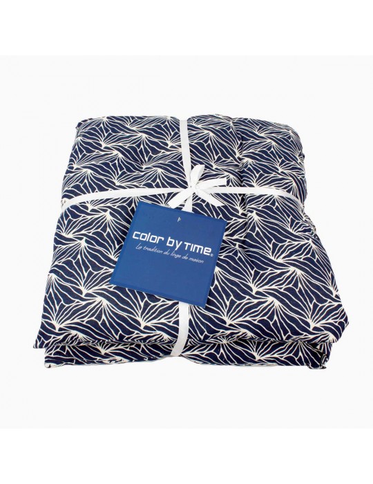 Set de 2 galettes de chaise marine 40 x 40 cm