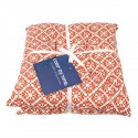Set de 2 galettes de chaise rouilles 40 x 40 cm