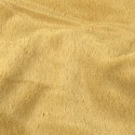 Coupon doudou 50 x 150 cm jaune