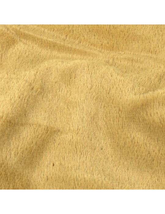 Coupon doudou 50 x 150 cm jaune