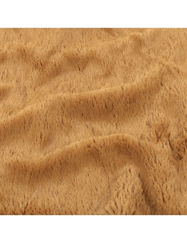 Coupon doudou 50 x 150 cm ocre