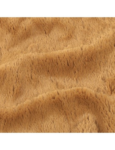 Coupon doudou 50 x 150 cm ocre