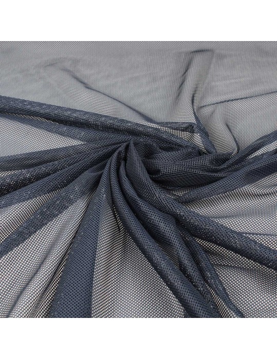 Tissu polyester bleu marine