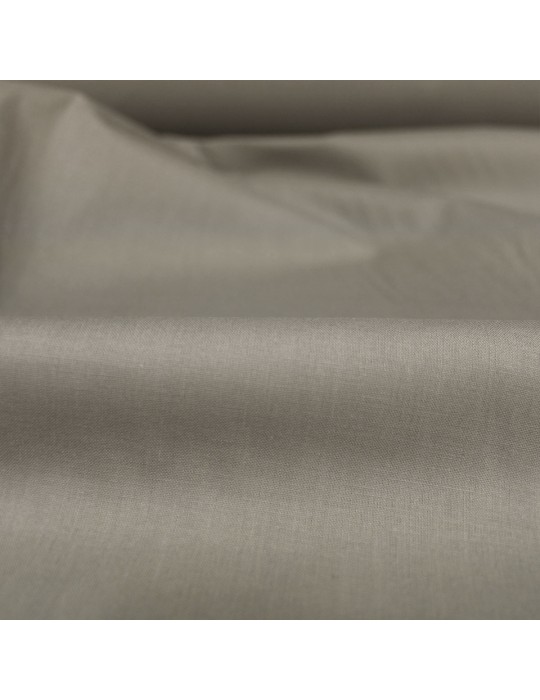Toile à drap unie taupe