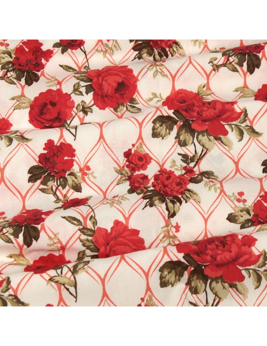 Coupon roses rouges 45 x 48 cm