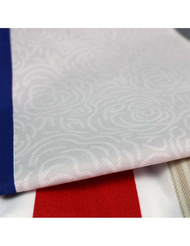 Coupon 100 % polyester imprimé géométrique 150 x 240 cm Coupon 100 % polyester imprimé géométrique 150 x 240 cm