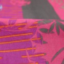Coupon 100 % polyester imprimé fleurs 150 x 240 cm