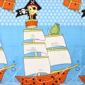 Coupon 100 % polyester imprimé pirate 300 x 240 cm Coupon 100 % polyester imprimé pirate 300 x 240 cm