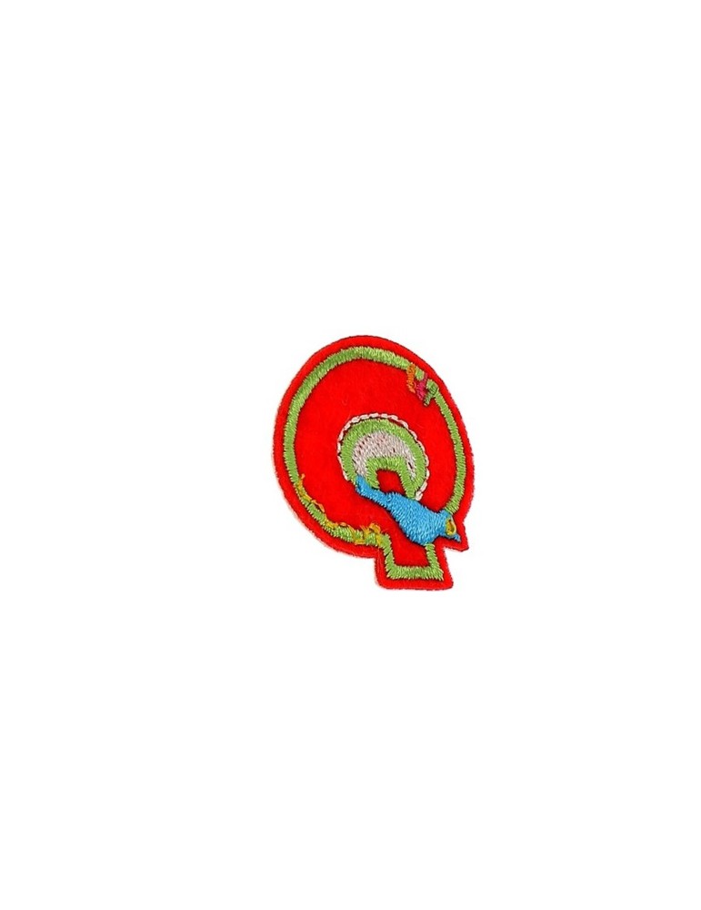 Lettres thermocollantes fantaisie multicolore Lettres thermocollantes fantaisie multicolore