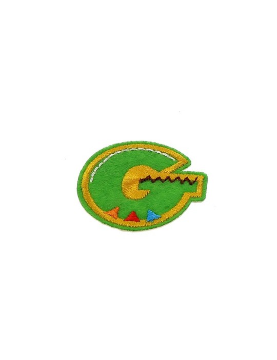 Lettres thermocollantes fantaisie multicolore
