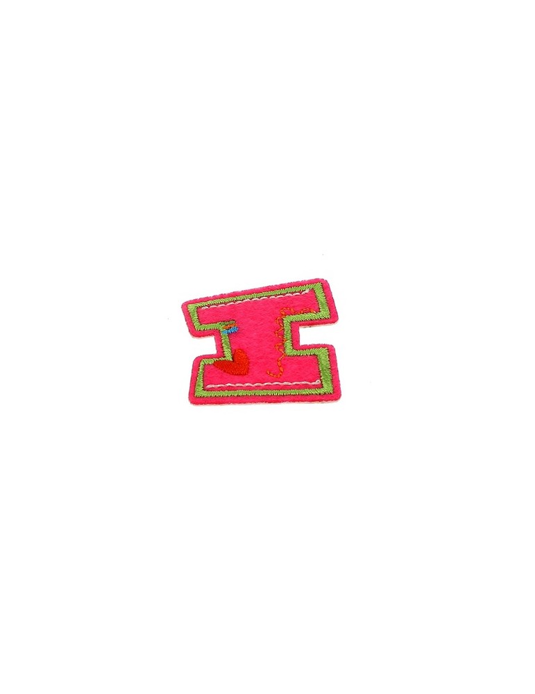 Lettres thermocollantes fantaisie multicolore Lettres thermocollantes fantaisie multicolore