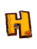 Lettres thermocollantes fantaisie multicolore Lettres thermocollantes fantaisie multicolore