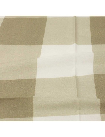 Coupon coton carreaux 50 x 150 cm