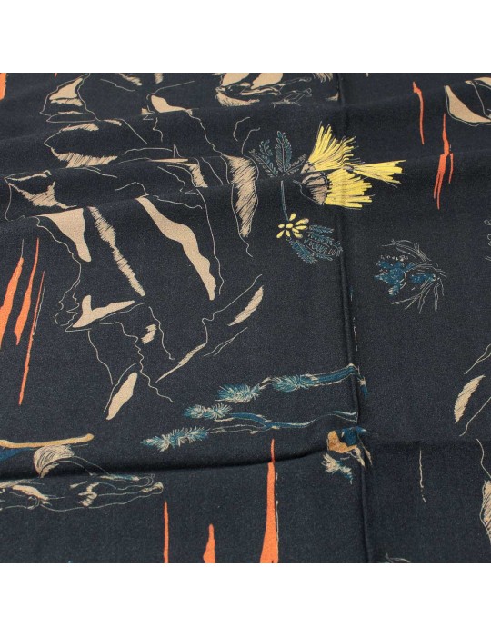 Coupon viscose nature sauvage 50 x 140 cm