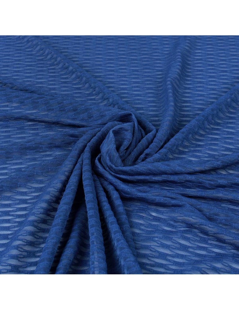 Coupon tissu jersey bleu 300 x 145 cm Coupon tissu jersey bleu 300 x 145 cm