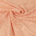Coupon tissu jersey saumon 300 x 145 cm