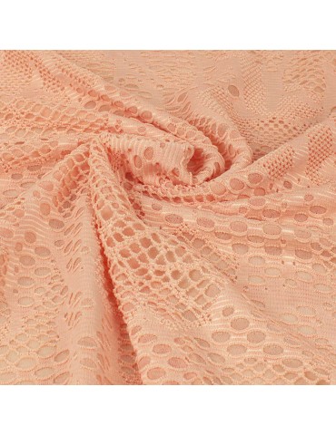 Coupon tissu jersey saumon 300 x 145 cm