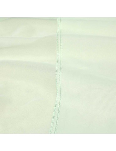 Tissu voilage uni vert plombé