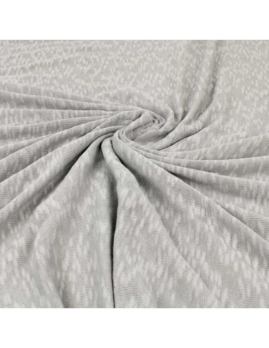 Coupon jersey tubulaire gris 300 x 85 cm