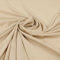 Tissu crêpe uni sable Tissu crêpe uni sable