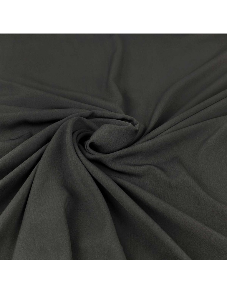 Tissu aspect mousseline noir Tissu aspect mousseline noir