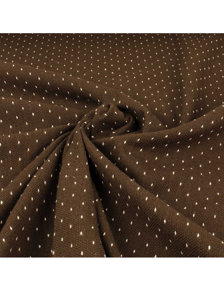 Toile polyacrylique chocolat Toile polyacrylique chocolat